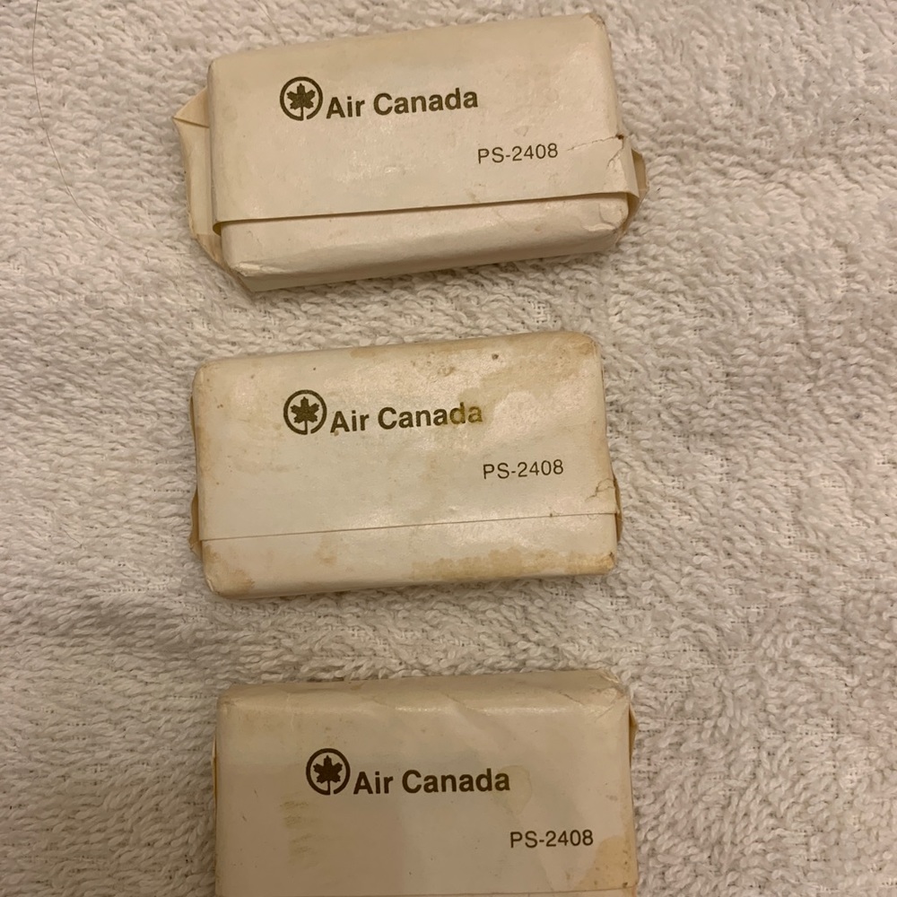 4/$15 Three Air Canada vintage soap